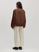 Bruine bomber jacket nada