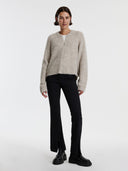 Taupe bomber vest rani