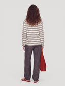 Zwart wit gestreepte longsleeve verlee
