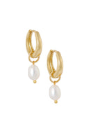 Oorringetjes met parel 3.2cm