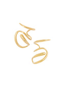 Gouden oorbellen Earcrush
