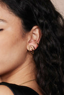 Gouden oorbellen Earcrush