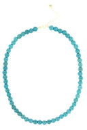 Gemstone ketting turquoise