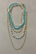 Gemstone ketting turquoise