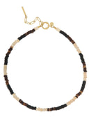 Ketting met gemstone en kokos