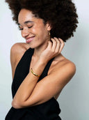 Smalle goudkleurige bangle lumière