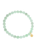 Mintgroen armbandje met gemstones
