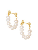 Oorstekers met pareltjes (2.5cm)