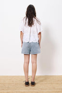 Witte blouse met broidery neda