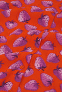 Rode blouse met print coco