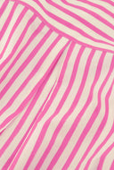 Roze-wit gestreepte blousejurk allie dress