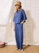 Gestreepte blouse anna