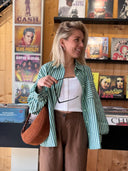 Groen gestreepte blouse ciro