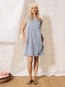 Denim jurk vito