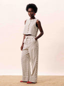 Gilet met print nautilus