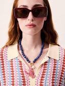 Gekleurde polo top missy