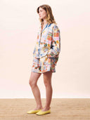 Short met print lapis