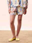 Short met print lapis