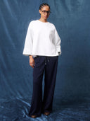 Witte sweater venus