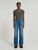 Blauwe jeans judee loose lengte 34