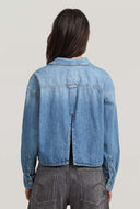 Denim boxy blouse