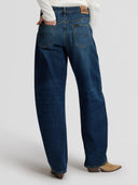Relaxed fit balloon jeans