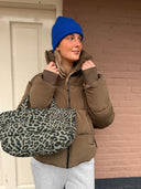 Korte gewatteerde puffer