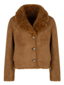 Reversible teddy jacket