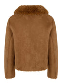 Reversible teddy jacket