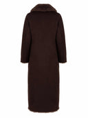 Lange reversible teddy jas