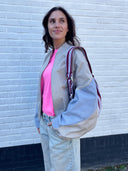 Bomberjas met colorblock