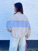 Bomberjas met colorblock