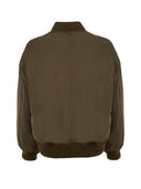 Bomber jacket met rits
