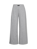 Grijze wide leg broek loose tall pants