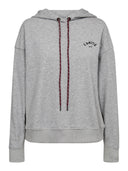 Grijze sweater hoodie sweat