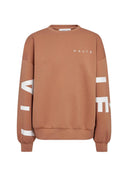 Maxi split logo sweater