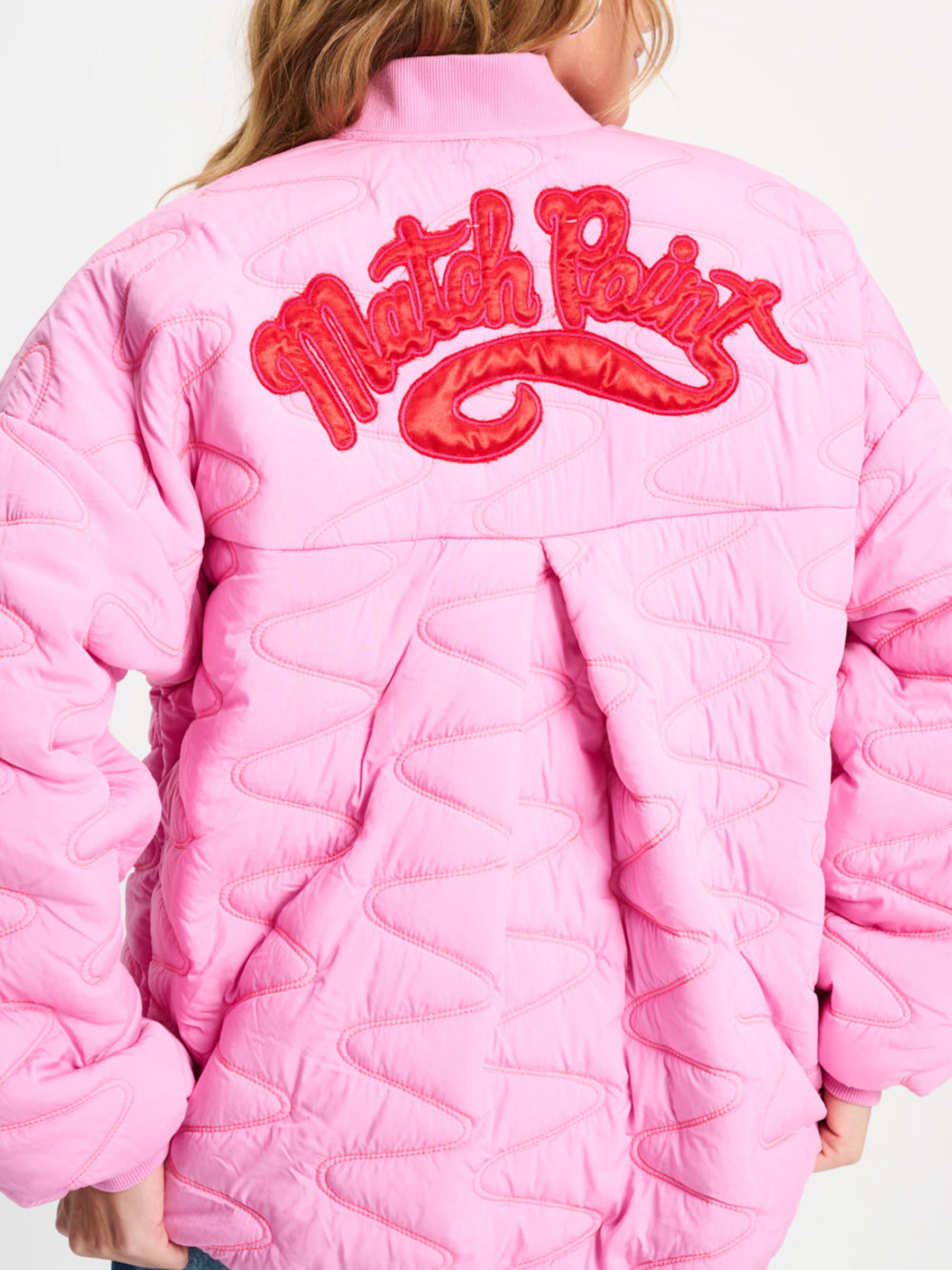 Roze jacket quilted cheering pink – Tally-Ho