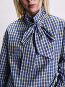 Geruite blouse aaron