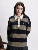 Polo top met strepen shane