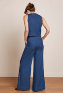 Denim broek peppa chambray
