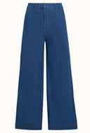 Denim broek peppa chambray