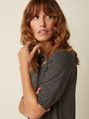 Blouse met stippen carina