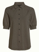 Blouse met stippen carina