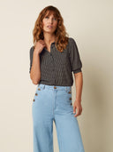 Blouse met stippen carina