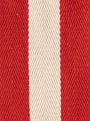 Rood wit gestreepte shopper