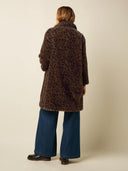 Zwarte blouse met print maisie
