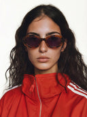 Oranje zonnebril ana amber