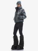 Kort puffer jacket nebula