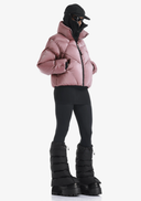 Kort puffer jacket nebula