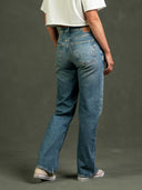 Straight fit jeans izabella smoked indigo